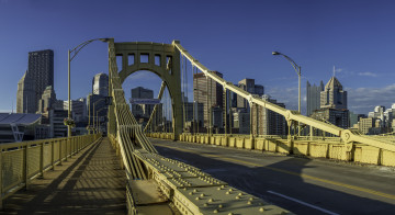 Картинка rachel+carson+bridge+-+pittsburgh города питтсбург+ сша мост