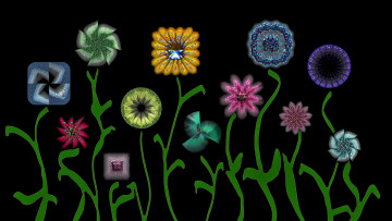 Картинка векторная+графика цветы+ flowers цветы фон