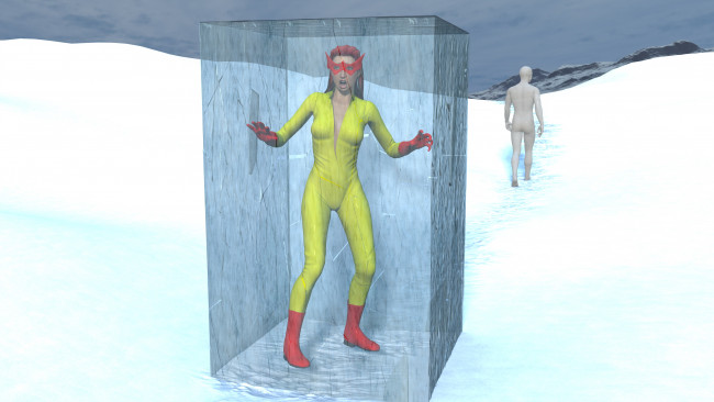 Обои картинки фото 3д графика, фантазия , fantasy, девушка, взгляд, фон