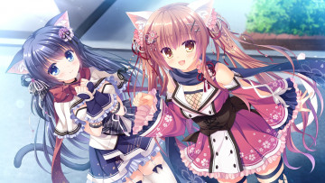 Картинка аниме unknown +другое+ девушки фон взгляд