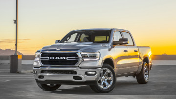 обоя dodge ram 1500 big horn 2019, автомобили, ram, big, металлик, horn, dodge, 1500, 2019, серебряный
