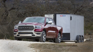Картинка dodge+ram+1500+laramie+2019 автомобили ram dodge 2019 laramie 1500 бардовый