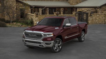 Картинка dodge+ram+1500+limited+2019 автомобили ram 1500 limited бардовый dodge 2019