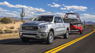 Картинка dodge+ram+1500+limited+2019 автомобили ram 2019 металлик серебряный limited 1500 dodge