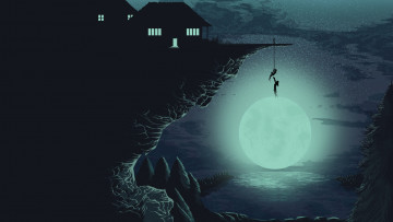 Картинка фэнтези пейзажи обрыв