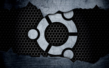 Картинка компьютеры ubuntu+linux фон логотип