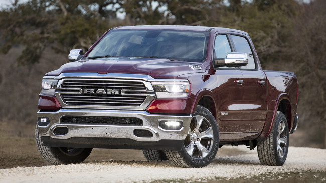 Обои картинки фото dodge ram 1500 laramie 2019, автомобили, ram, 2019, dodge, laramie, бардовый, 1500