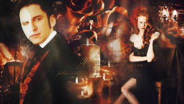 Картинка nicole+kidman +gerard+butler разное знаменитости девушка мужчина фон взгляд маска