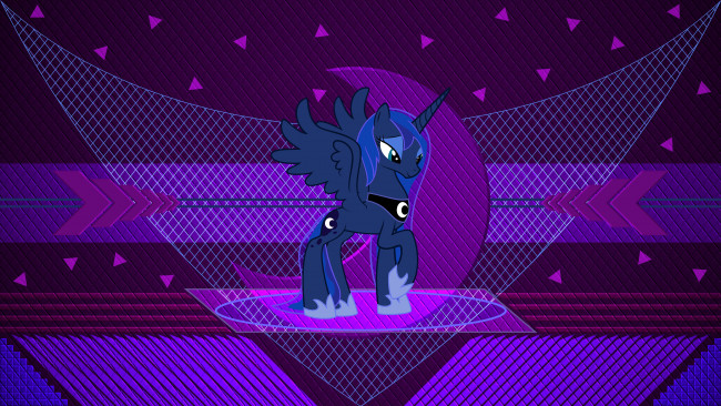 Обои картинки фото мультфильмы, my little pony, фон, пони