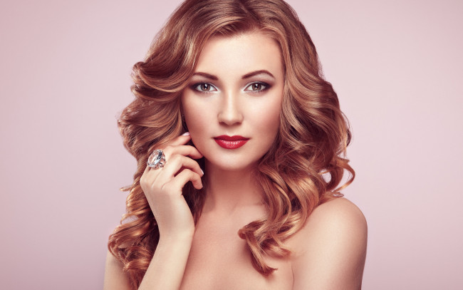 Обои картинки фото девушки, -unsort , лица,  портреты, модель, стиль, макияж