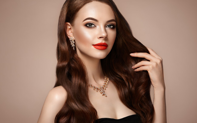 Обои картинки фото девушки, -unsort , лица,  портреты, стиль, модель, макияж