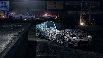 Картинка автомобили nissan datsun 240sx