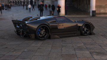 Картинка ford+gt40+mark+3+black+monster автомобили 3д ford gt40 mark 3 black monster