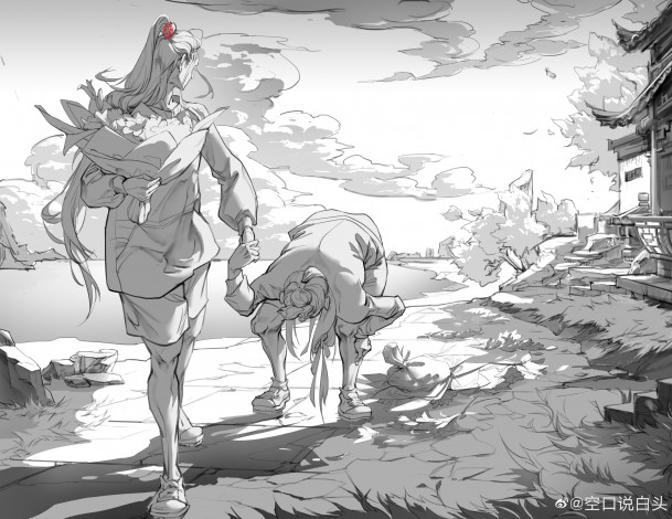 Обои картинки фото 31354, 21475, 35828, 30333, 22836, рисованное, кино,  мультфильмы, the, untamed, неукротимый, повелитель, чэньцин, мосян, тунсю, mo, dao, zu, shi, магистр, дьявольского, культа