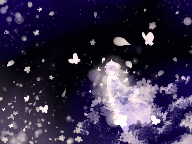 Обои картинки фото аниме, touhou, тоухоу