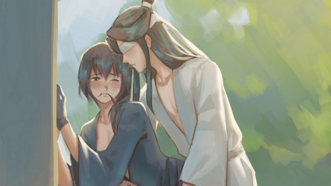 Обои картинки фото сюэ ян и сяо синчень, аниме, mo dao zu shi, the, untamed, неукротимый, повелитель, чэньцин, мосян, тунсю, mo, dao, zu, shi, магистр, дьявольского, культа