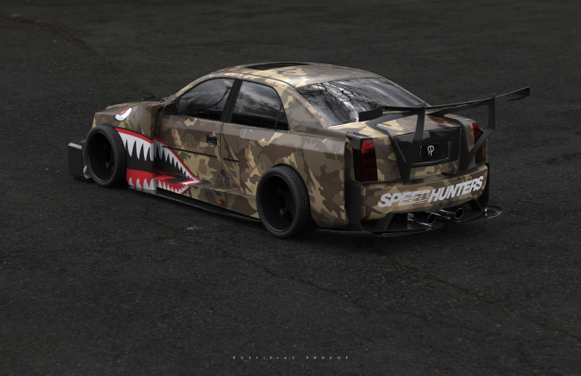 Обои картинки фото cadillac cts camo style, автомобили, 3д, девушка, красивая, супер, секси, няша, нежная, классная, модница, лапочка, мадам