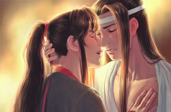 Картинка аниме mo+dao+zu+shi вэй усянь лань ванцзи