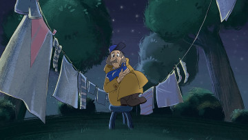 обоя мультфильмы, трое из простоквашино, трое, из, простоквашино