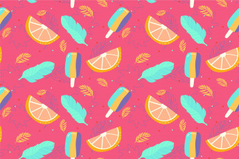 Картинка векторная+графика еда+ food лето мороженое