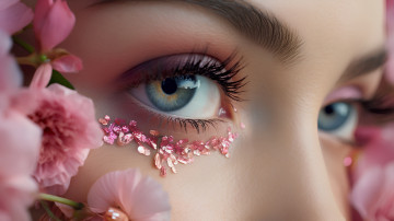 Картинка 3д+графика глаза+ eyes макияж