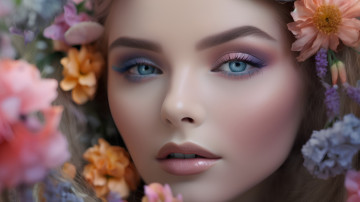 Картинка 3д+графика портрет+ portraits макияж