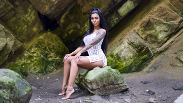 Картинка девушки -+брюнетки +шатенки красивая девушка