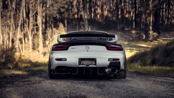 обоя mazda rx7, автомобили, mazda, белая, лес