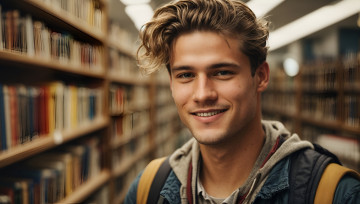 Картинка 3д+графика портрет+ portraits студент