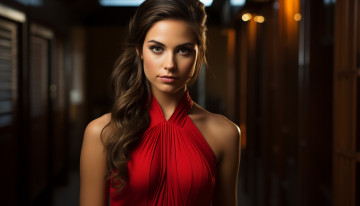 Картинка 3д+графика портрет+ portraits брюнетка