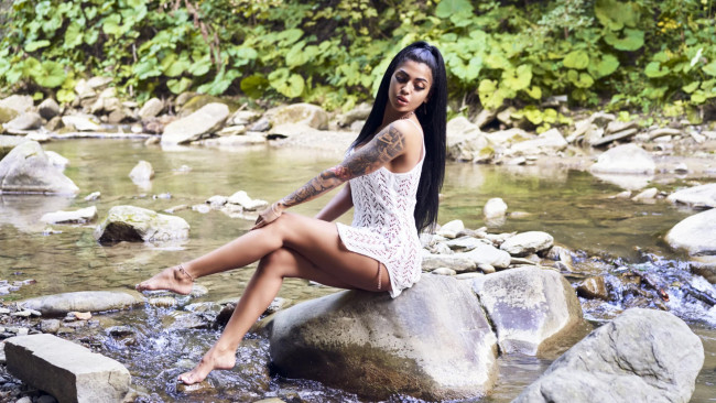 Обои картинки фото девушки, - брюнетки,  шатенки, красивая, девушка