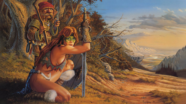 Обои картинки фото фэнтези, _larry elmore, larry, elmore