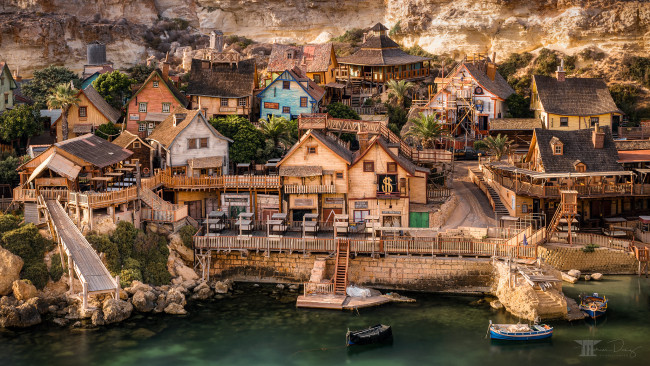 Обои картинки фото города, - панорамы, домики