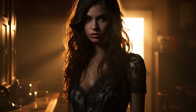 Обои картинки фото 3д графика, портрет , portraits, брюнетка