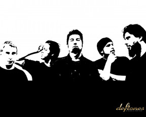 обоя deftones, музыка