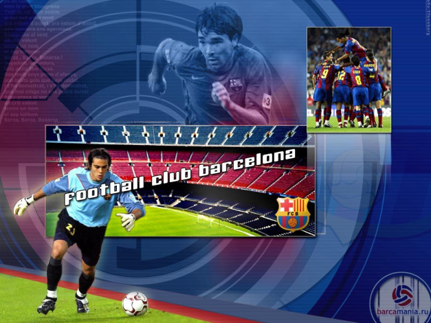 Обои картинки фото fcb, спорт, футбол