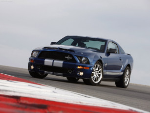 Картинка ford mustang shelby gt500kr 2008 автомобили