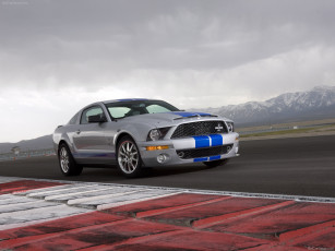 Картинка ford mustang shelby gt500kr 2008 автомобили