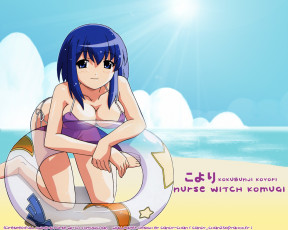 Картинка аниме nurse witch komugi chan