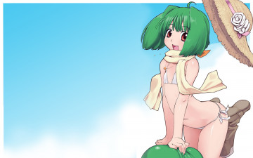 Картинка аниме macross frontier