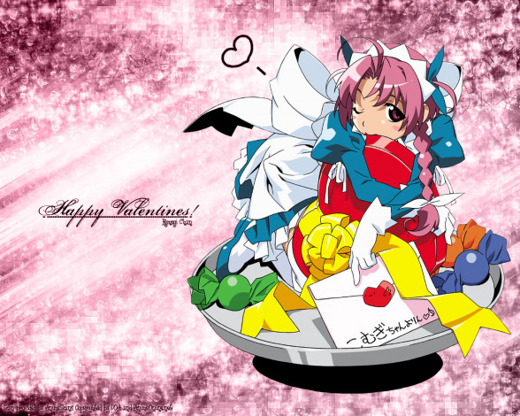 Обои картинки фото аниме, nurse, witch, komugi, chan