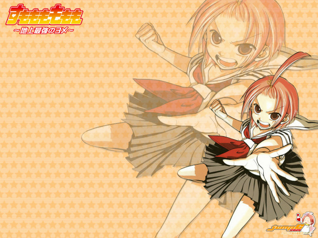 Обои картинки фото аниме, sumomomo, momomo