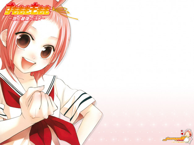 Обои картинки фото аниме, sumomomo, momomo