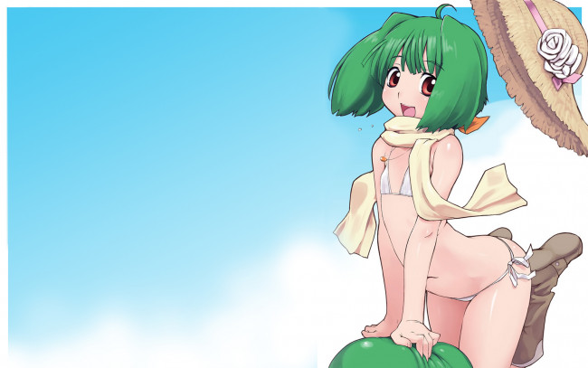 Обои картинки фото аниме, macross, frontier