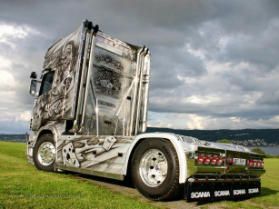 Картинка автомобили scania