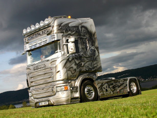 обоя автомобили, scania