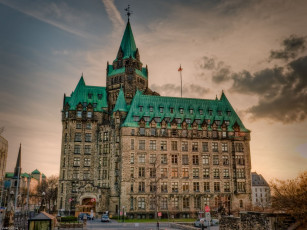 Картинка confederation building ottawa canada города оттава канада