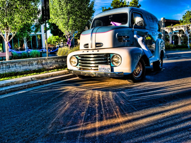 Обои картинки фото автомобили, custom, van`s