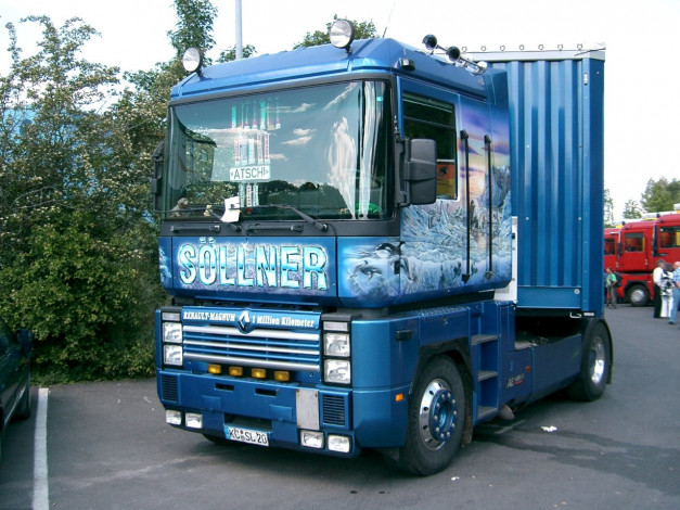 Обои картинки фото автомобили, renault, trucks