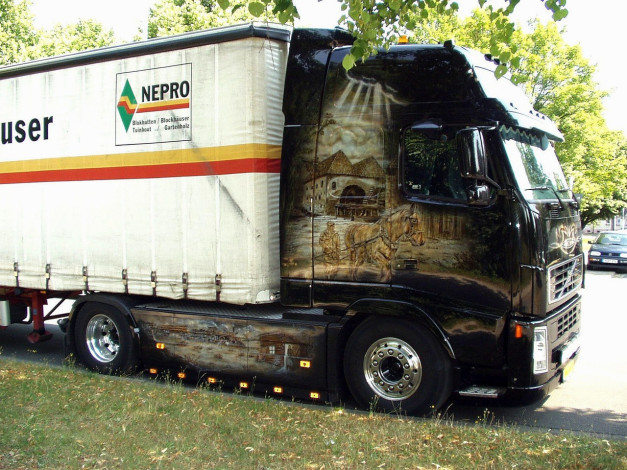 Обои картинки фото автомобили, volvo, trucks